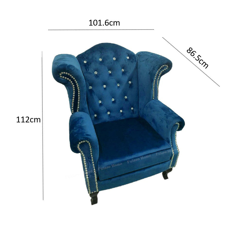 King Chesterfield Wing Chair product image