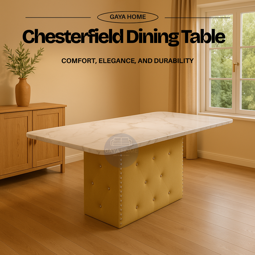 Chesterfield Marble Dining Table promotional product image