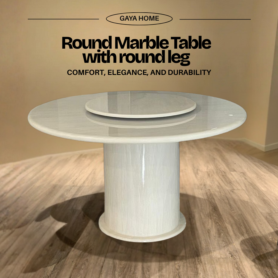 Round Marble Table with Round Leg promotional product image