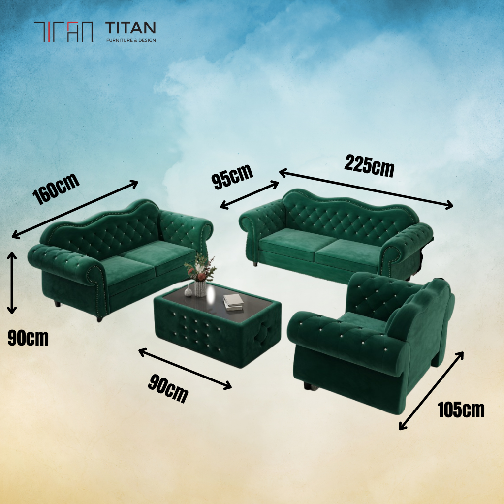 Camelback Sofa Set product graphic
