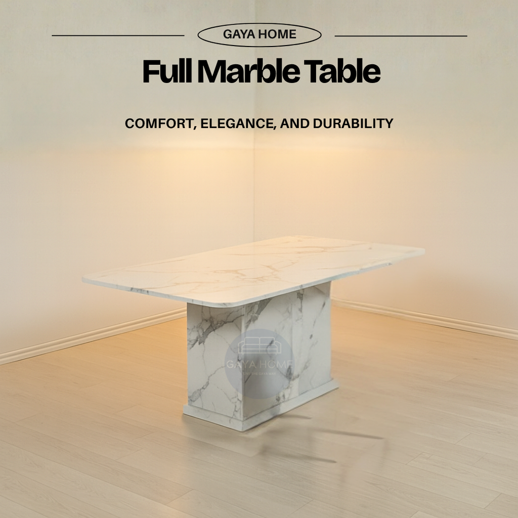 CT01 Full Marble Dining Table promotional product image