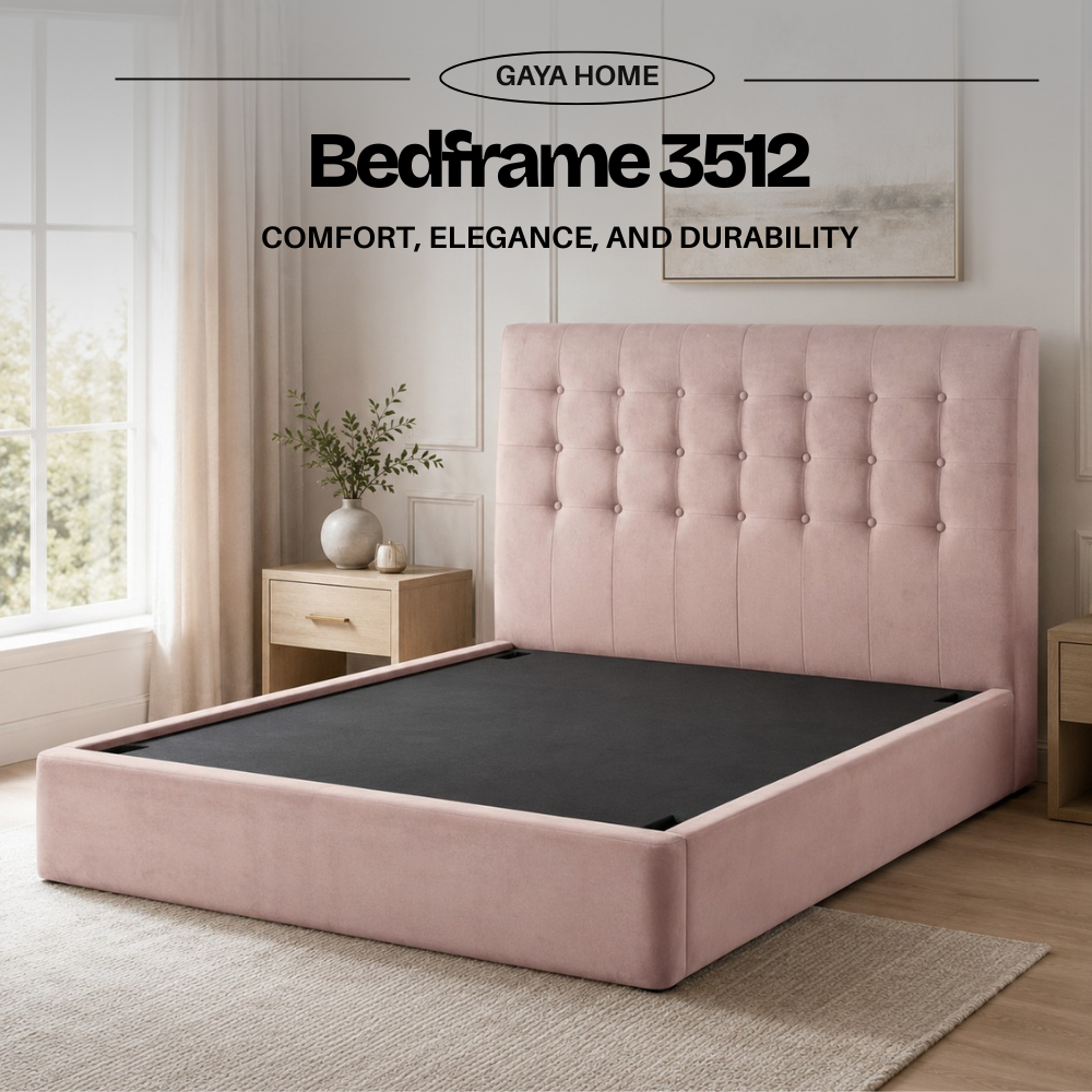 Gaya Home upholstered bedframe model 3512
