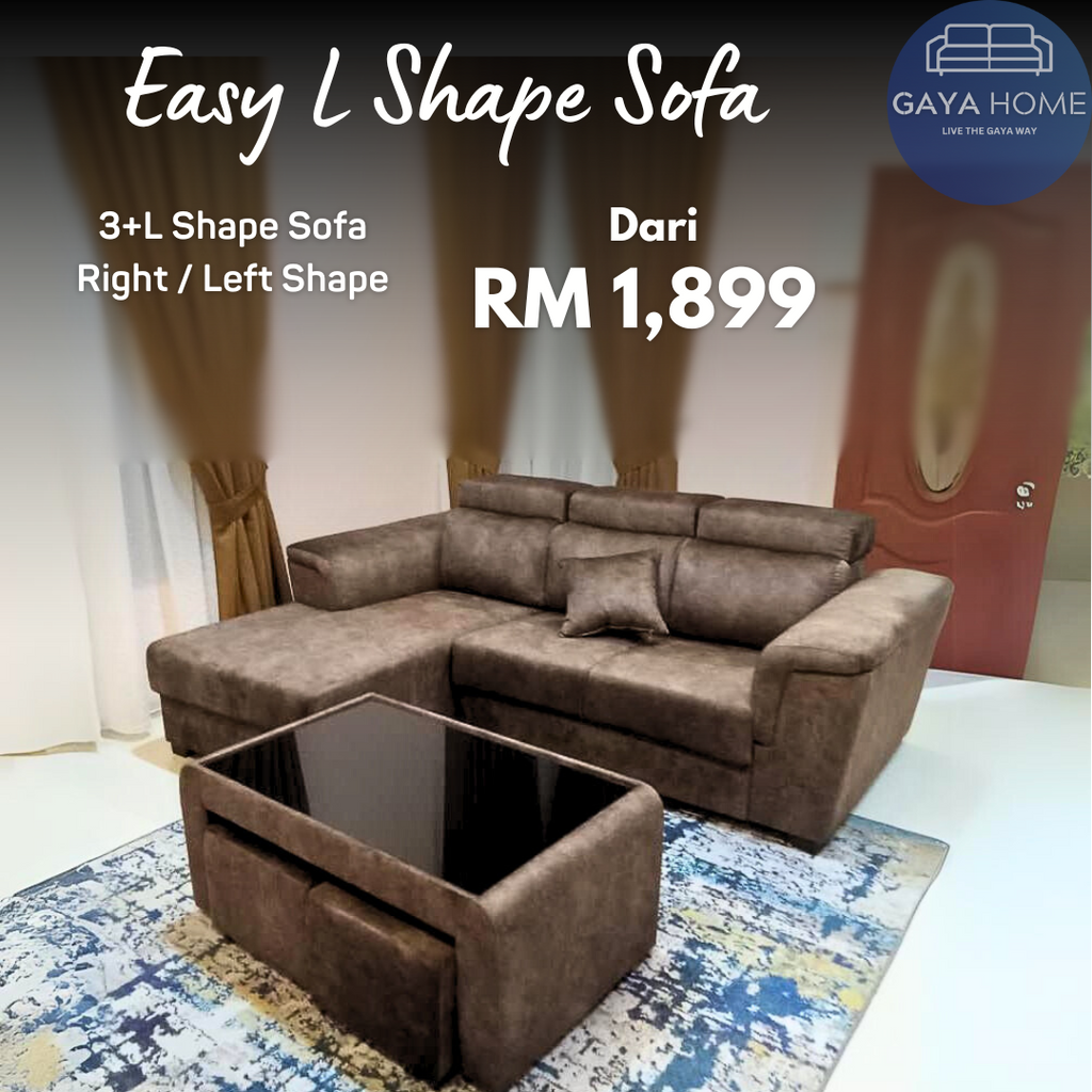 Easy L Shape Sofa product graphic
