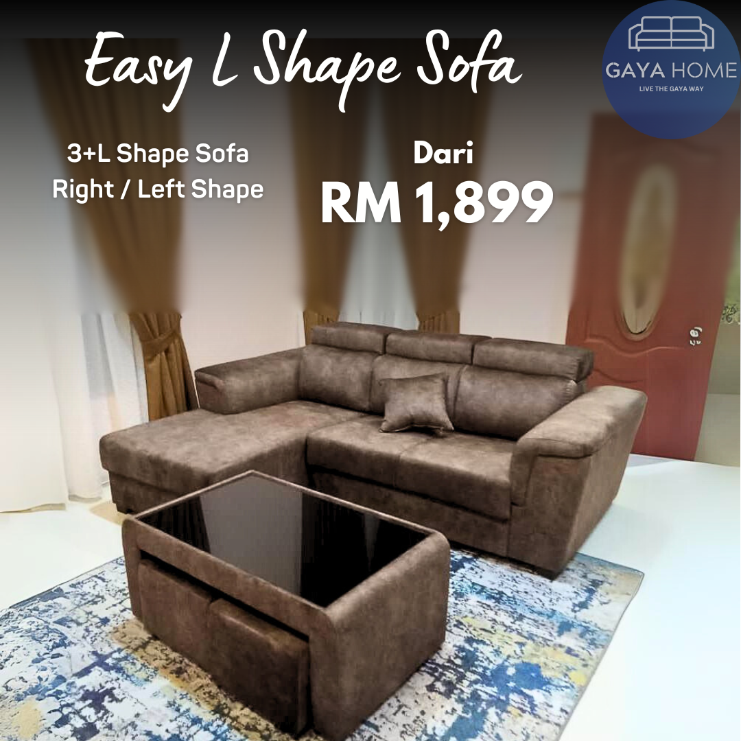 Easy L Shape Sofa product graphic