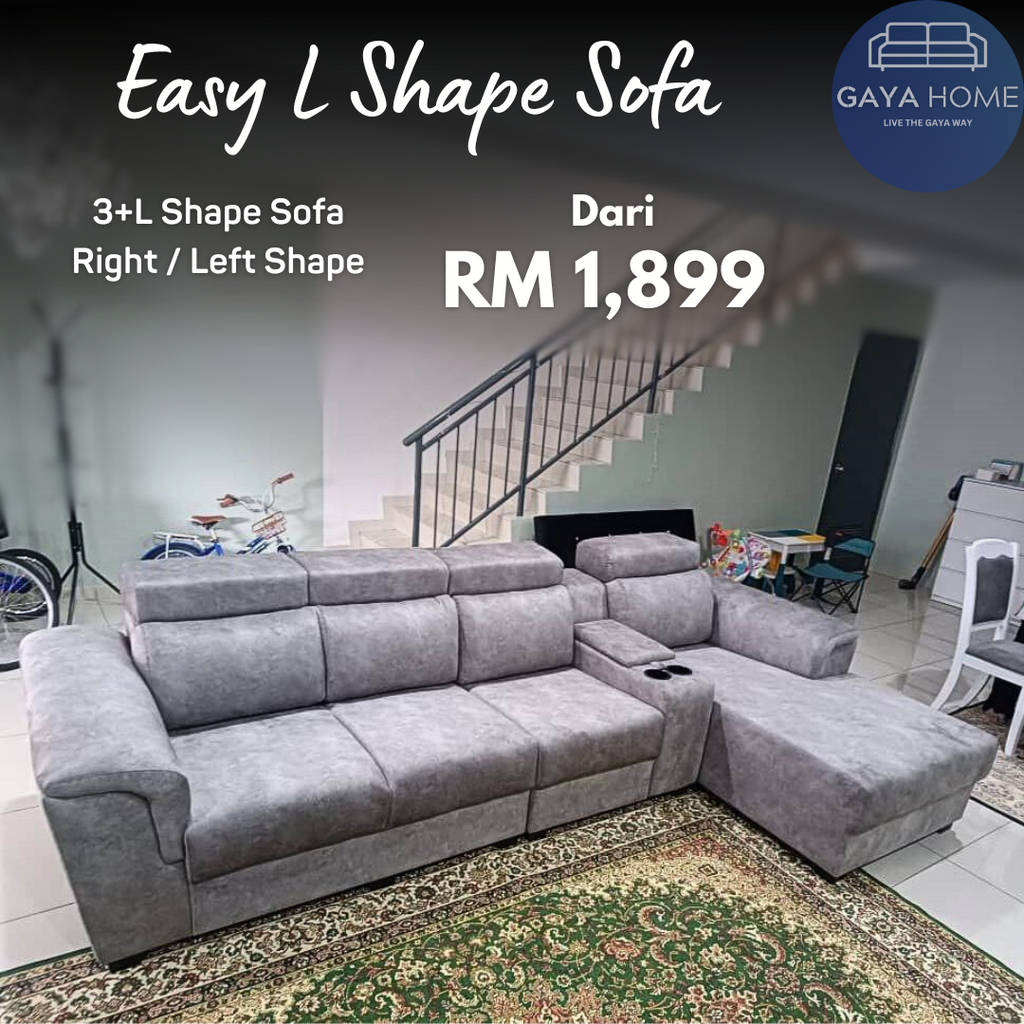 Easy L Shape Sofa product graphic