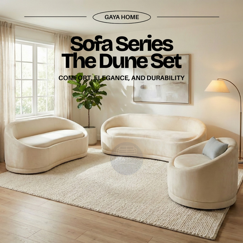 The Dune Set Curved Designer Sofa promotional product image