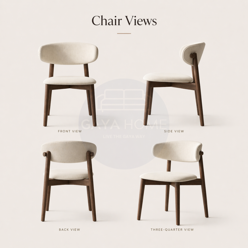 Koda Minimalist Dining Chair (C241)