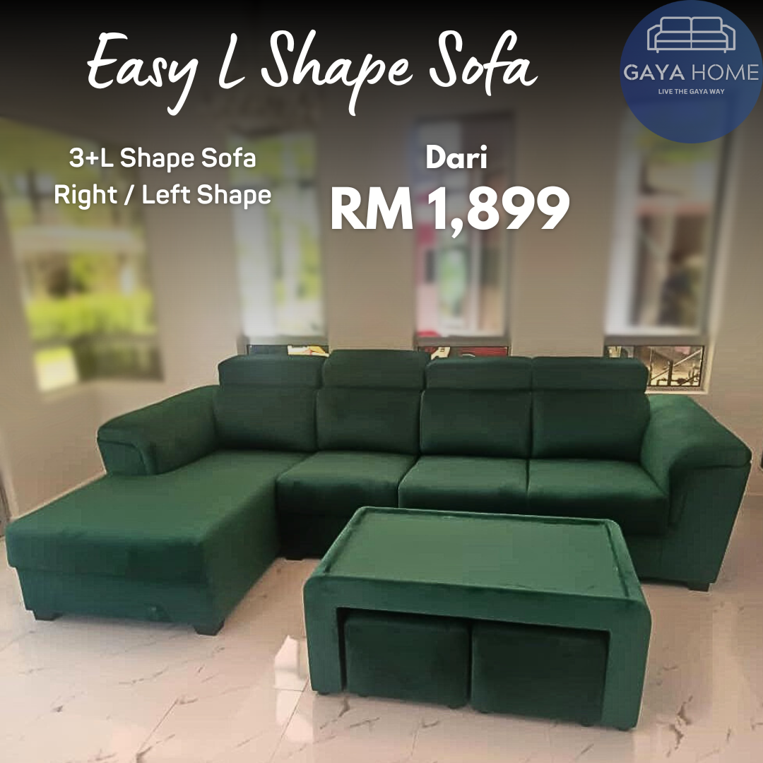 Easy L Shape Sofa product graphic