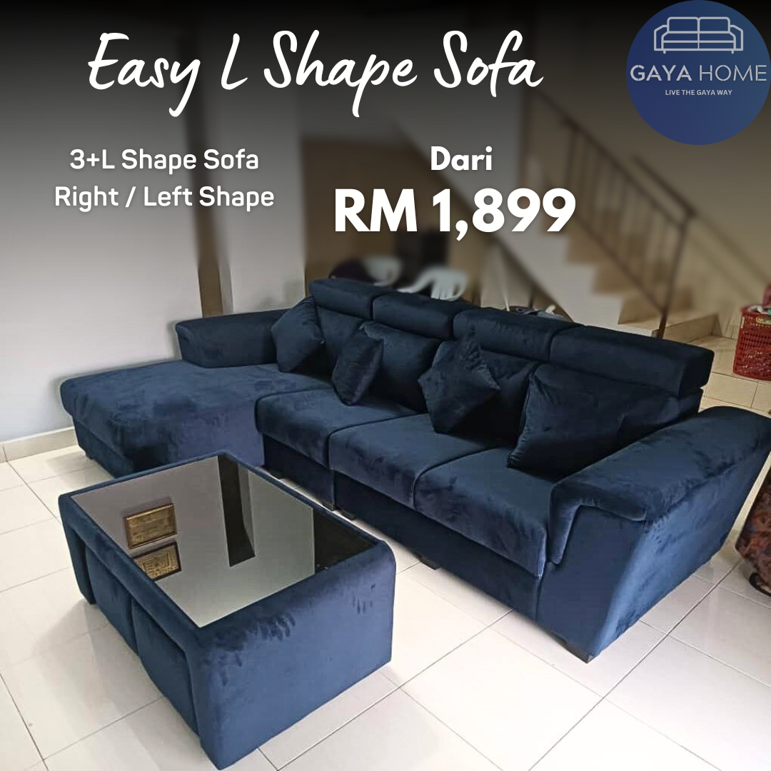 Easy L Shape Sofa product graphic