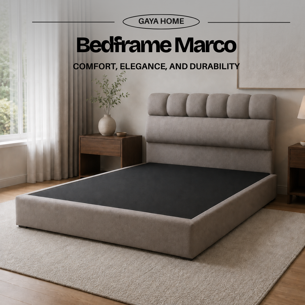 Gaya Home upholstered bedframe model Marco