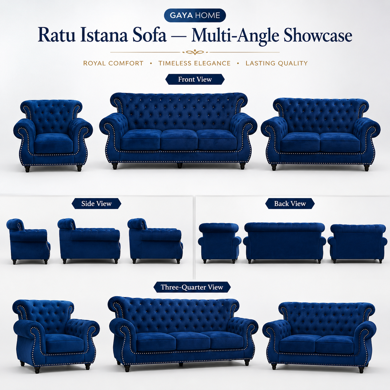 Ratu Istana Sofa Set (1627)