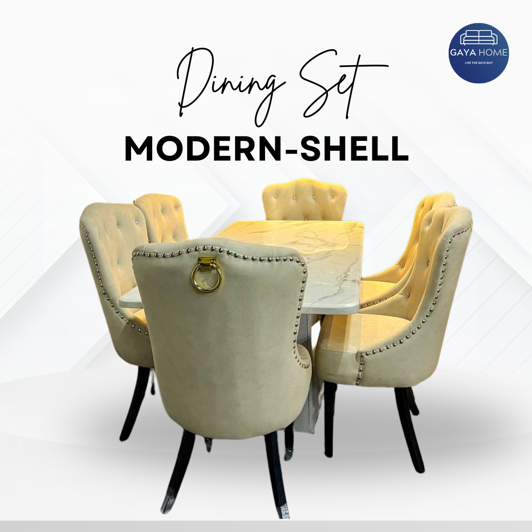 Modern Shell Dining Set product graphic