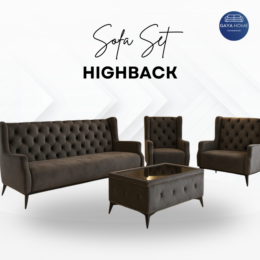 Highback Sofa Set promotional product image