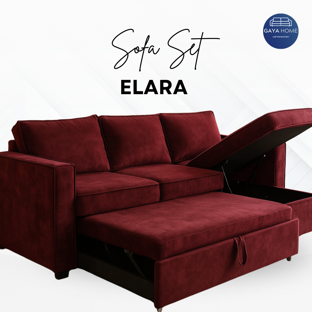 Elara L-Shape Sofa Bed with Storage promotional product image