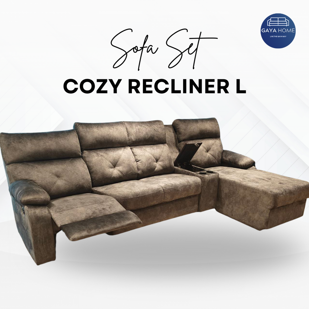 CozyRecline L-Shaped Sofa promotional product image