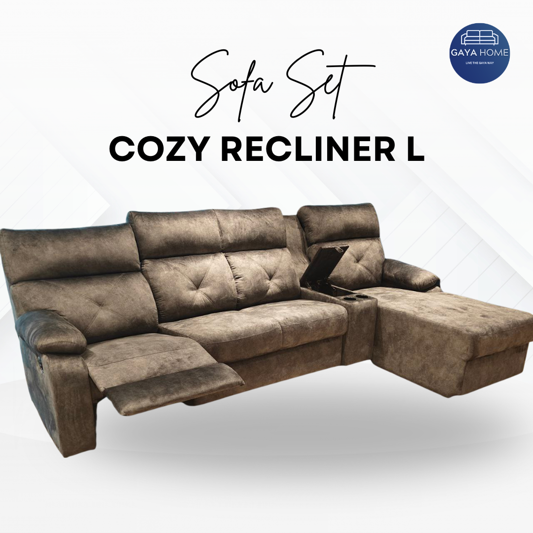 CozyRecline L-Shaped Sofa promotional product image