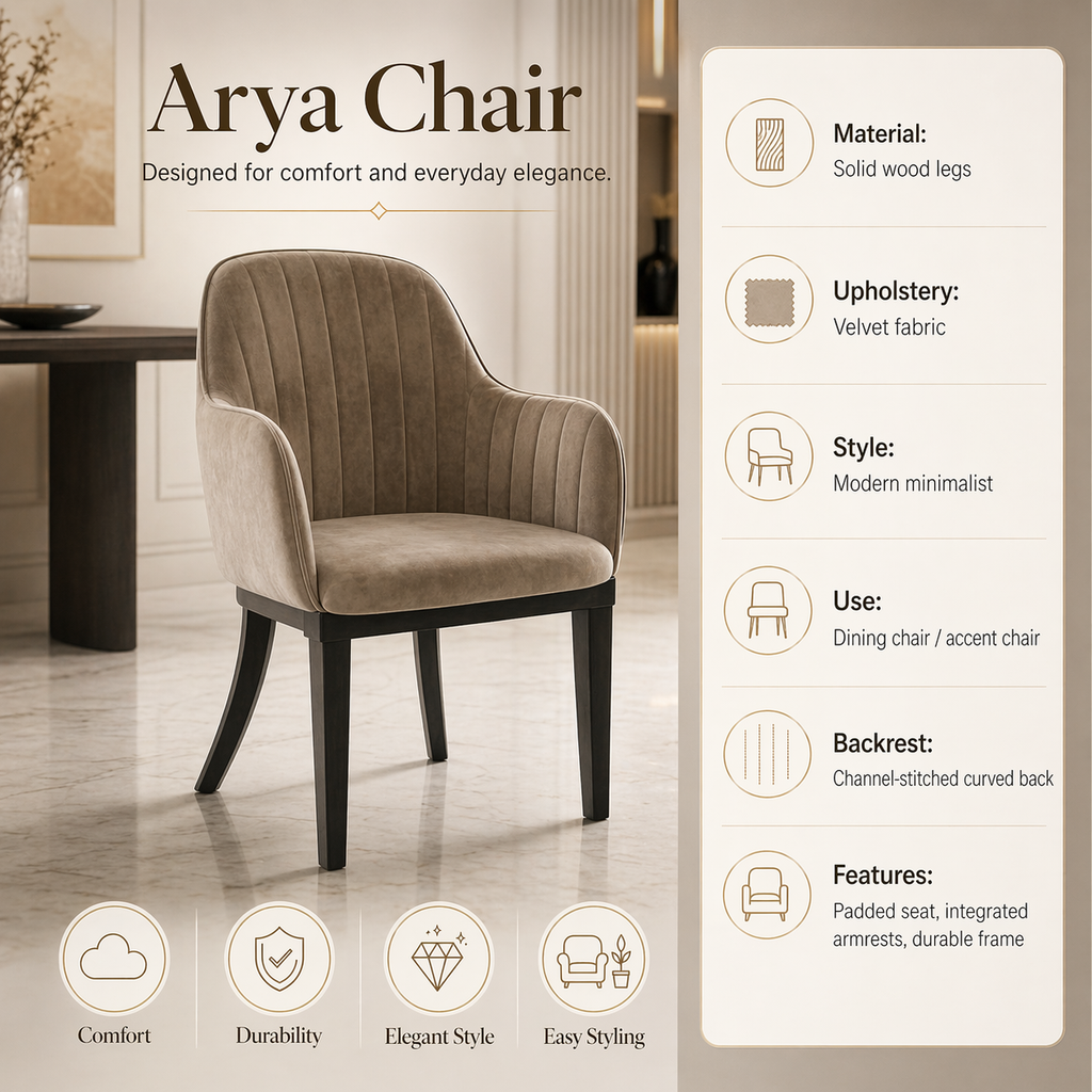 The Arya Dining Set (ST16)