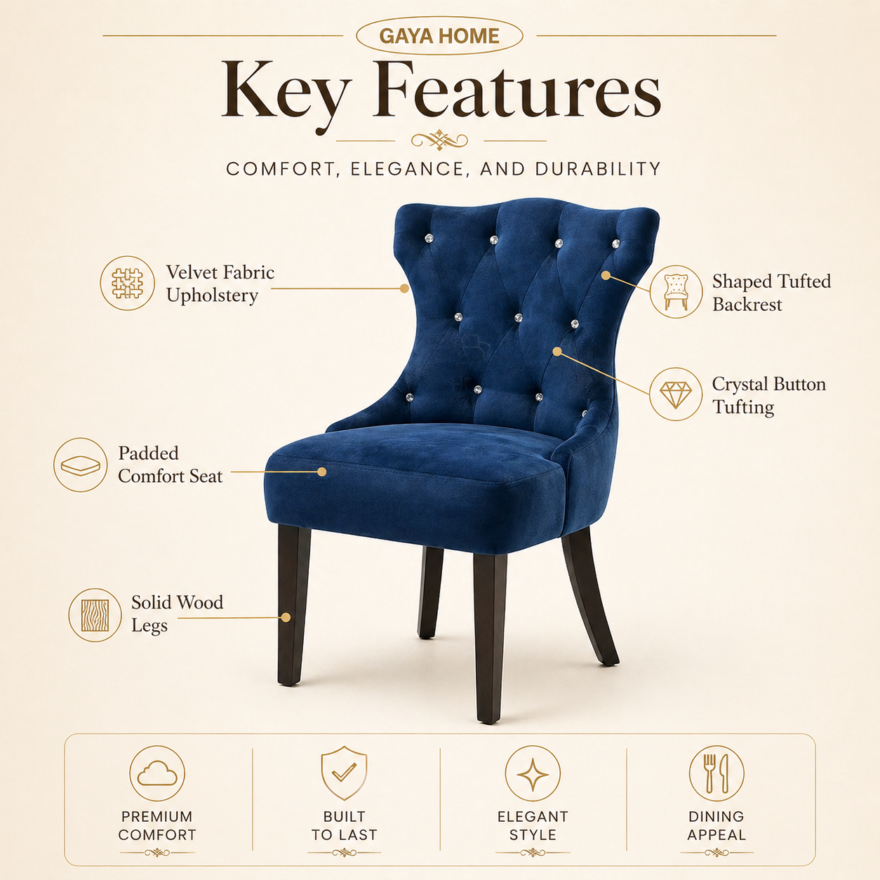 Helena Series Dining Chairs (ST10)