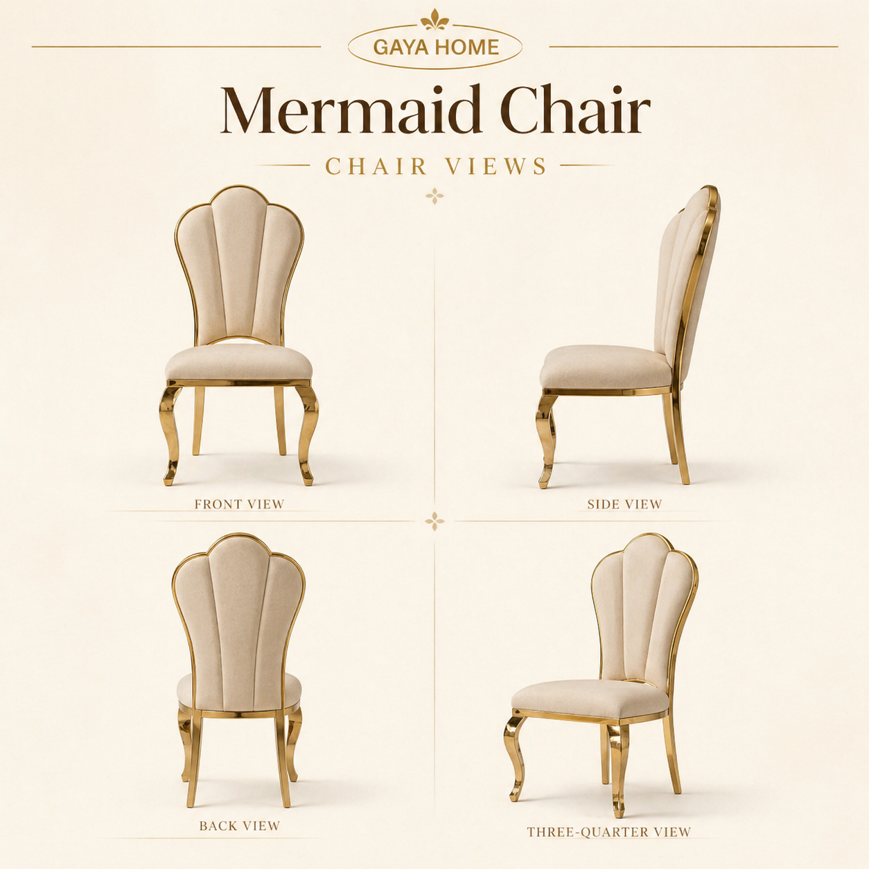 Mermaid Chairs (C228)