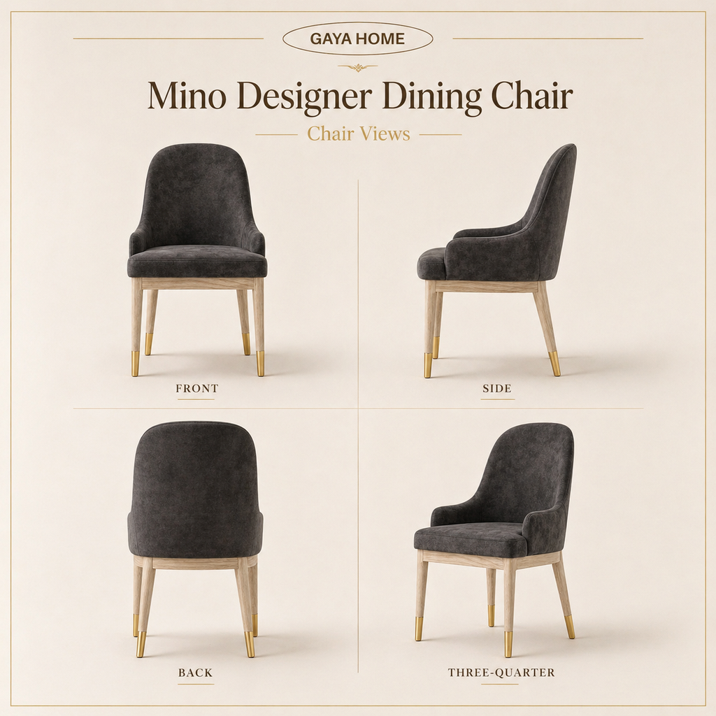 Mino Poko Japandi Dining Set (C240)