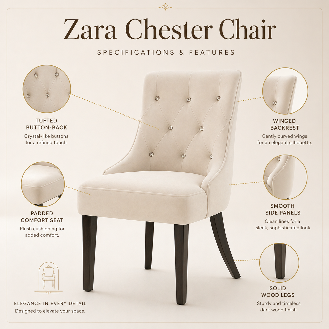 Zara Dining Set (ST17)