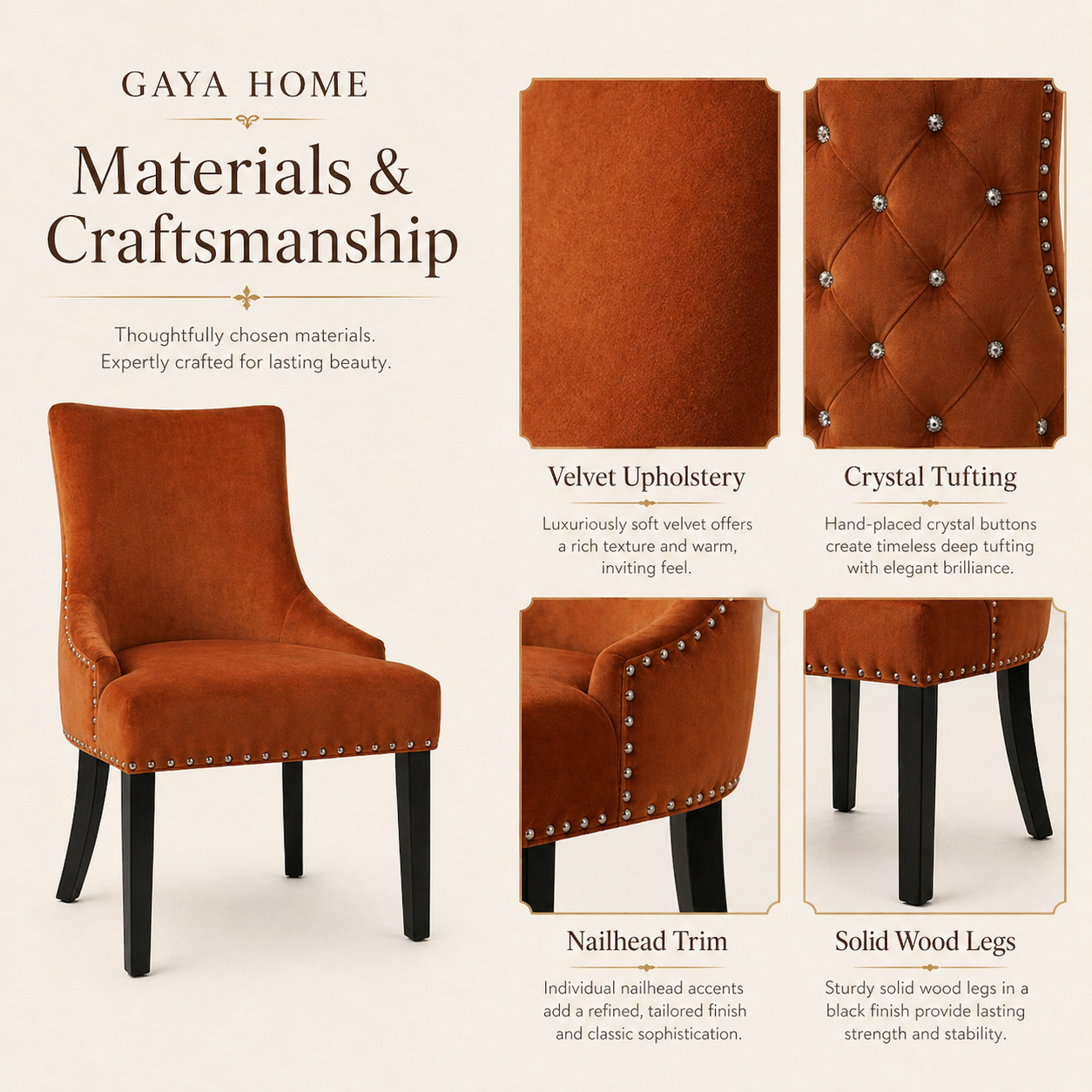 Classic Premium Series Dining Chair (ST07)
