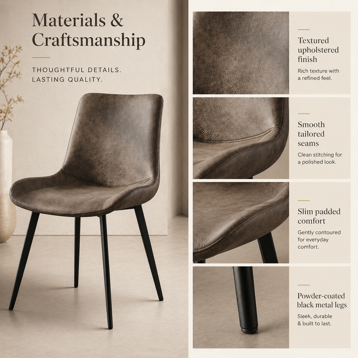 Luna Series Dining Chair (C223)