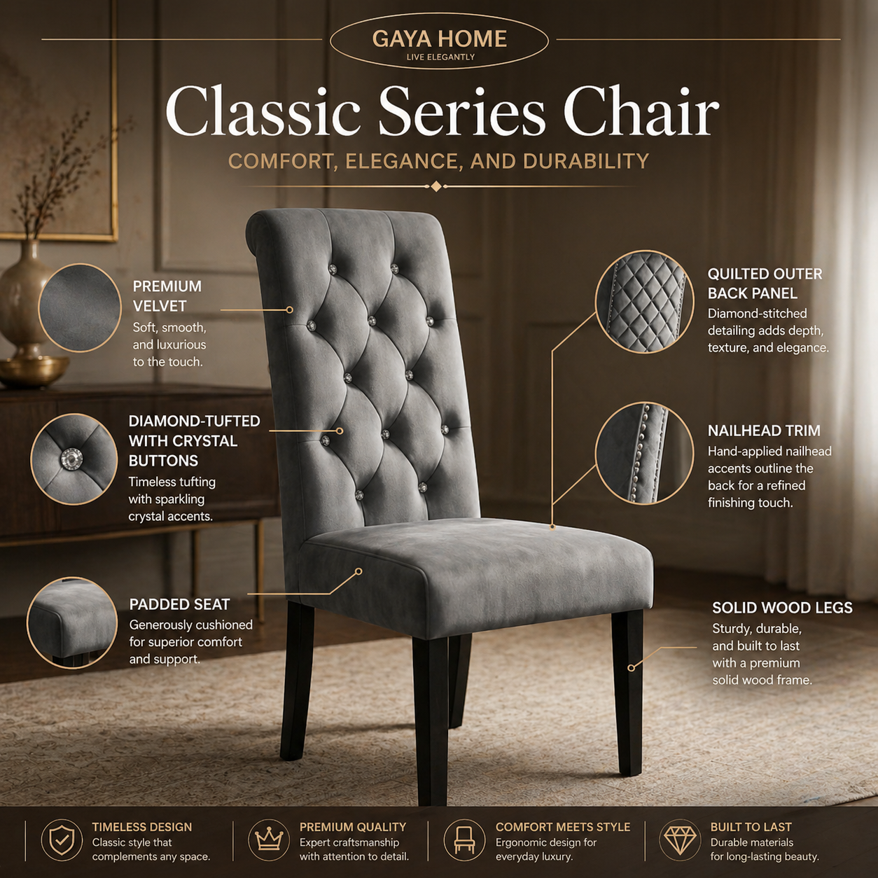 Classic Series Dining Chair (ST09)