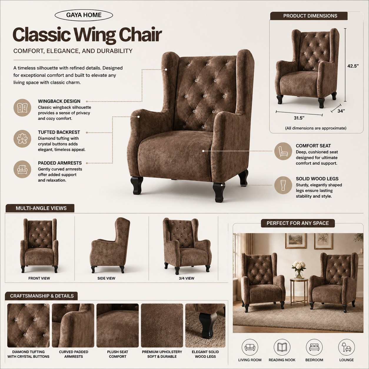 Classic Wing Chair (04)