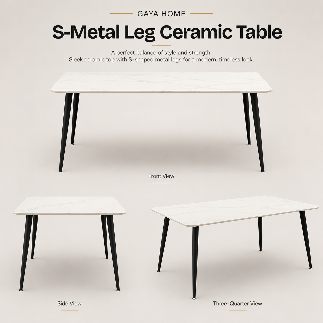 Omni Ceramic Dining Set (C236)