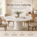 Round Marble Table with Round Marble Leg (831/1060)