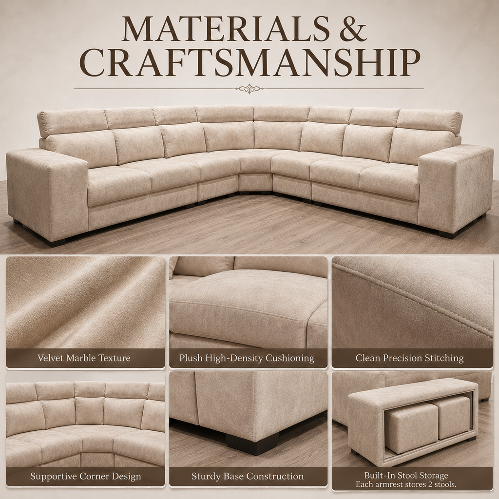 Grand Corner Sofa (1632-corner)