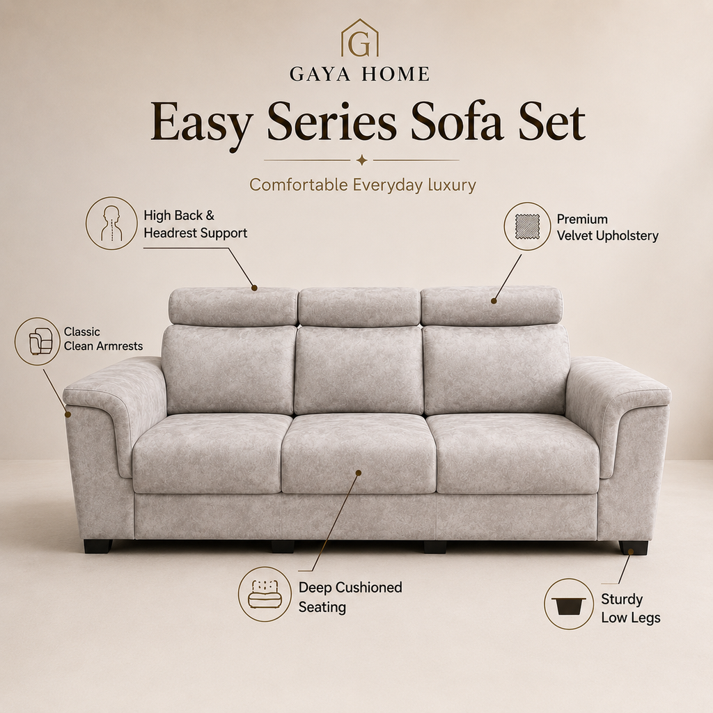 Easy Series Fabric Sofa Set (1632)