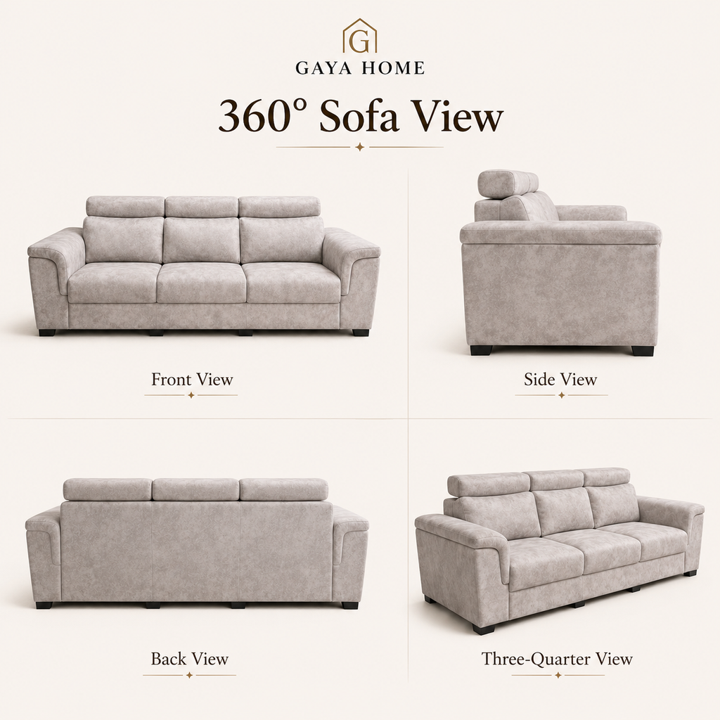 Easy Series Fabric Sofa Set (1632)