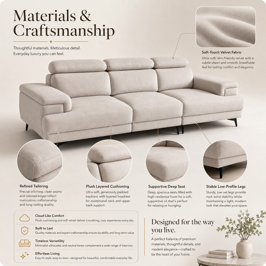 The Vela Series Sofa
