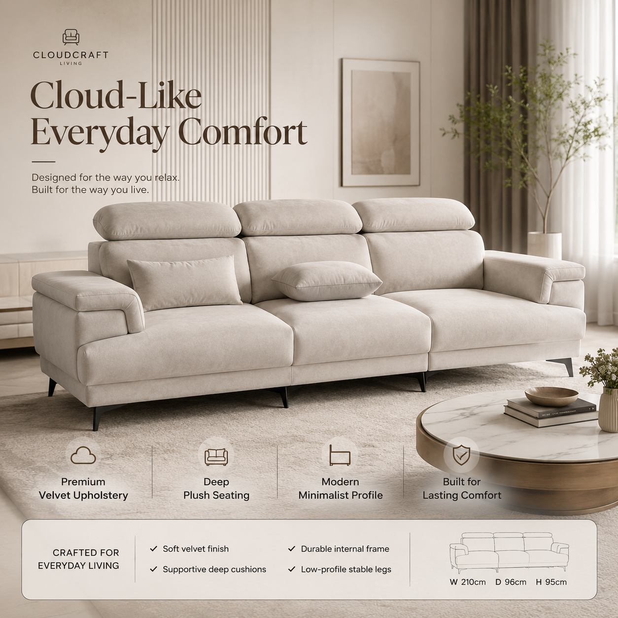 The Vela Series Sofa