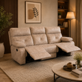 Arlo 3-seater recliner sofa in a modern living room