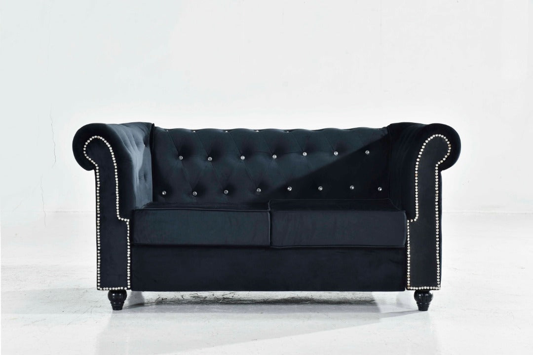 Classic Chesterfield Sofa Set lifestyle image