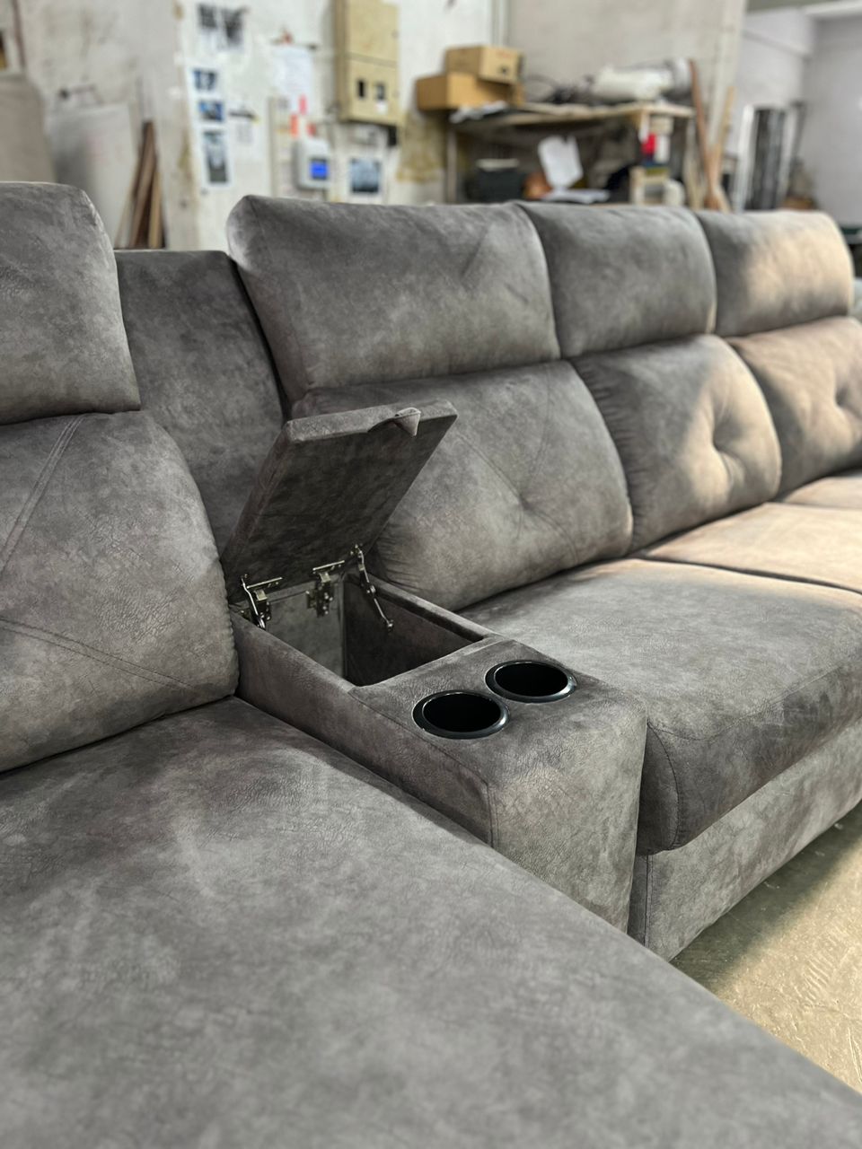 CozyRecline L-Shaped Sofa gallery photo