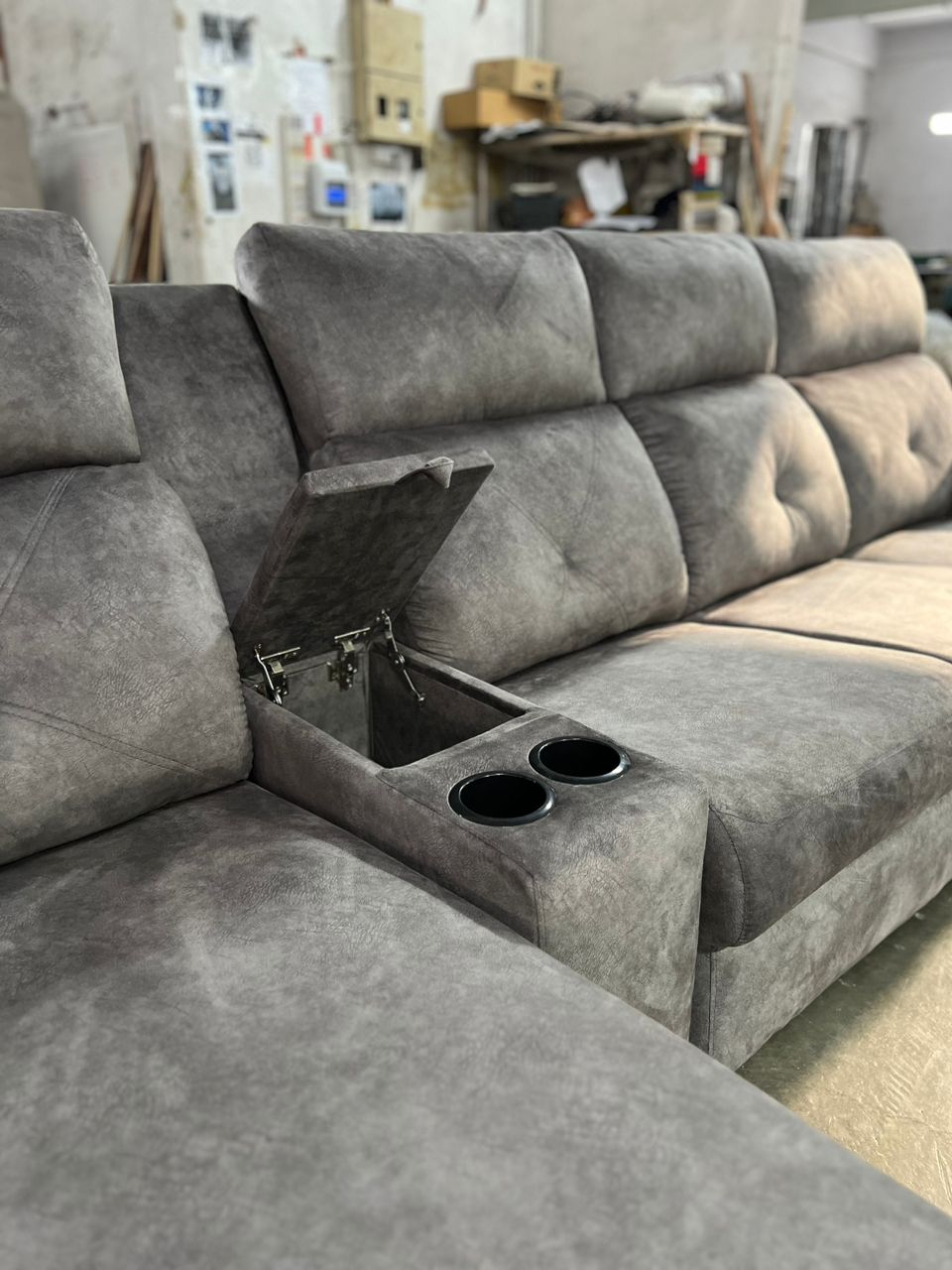 CozyRecline L-Shaped Sofa gallery photo