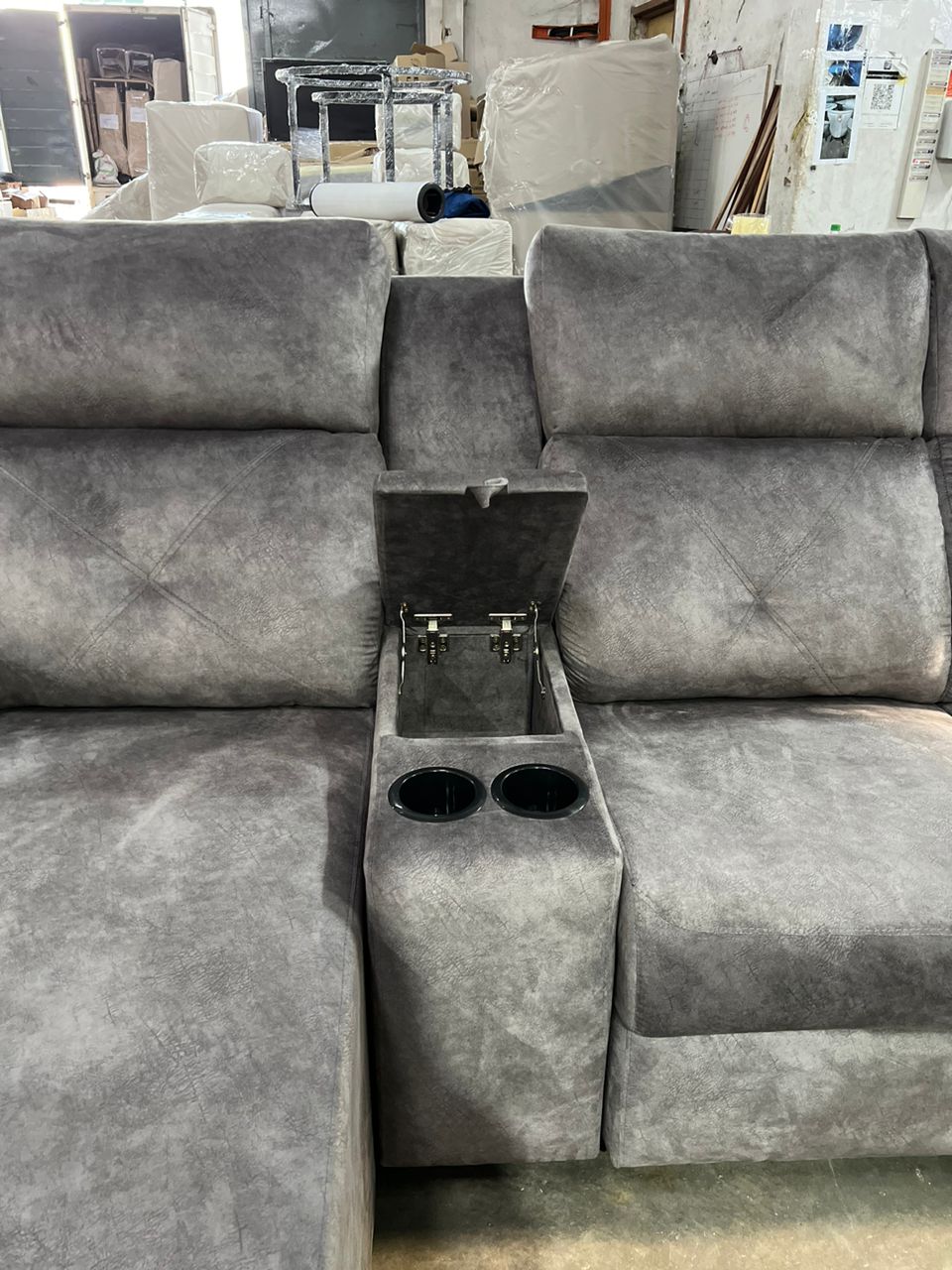CozyRecline L-Shaped Sofa gallery photo