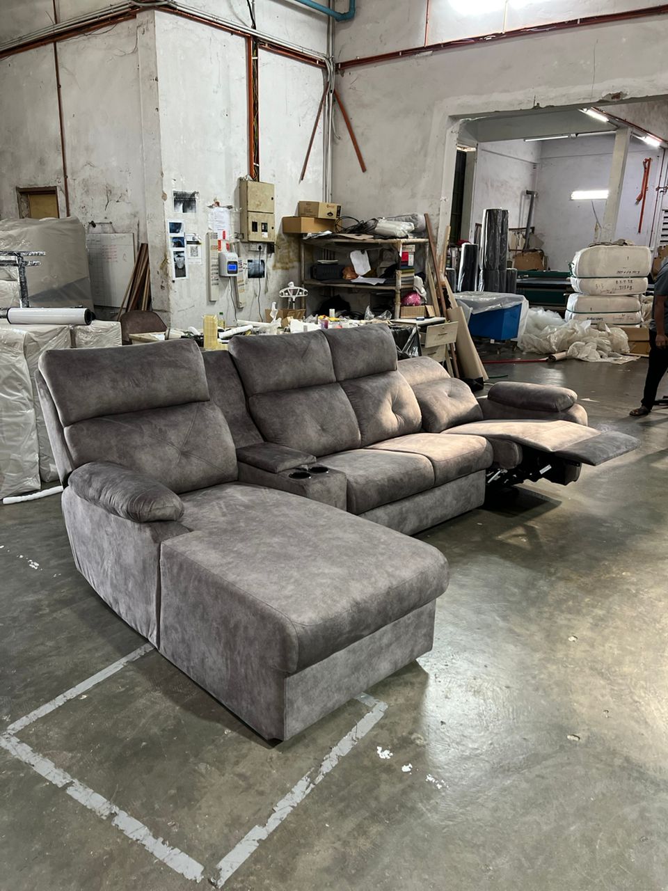 CozyRecline L-Shaped Sofa gallery photo