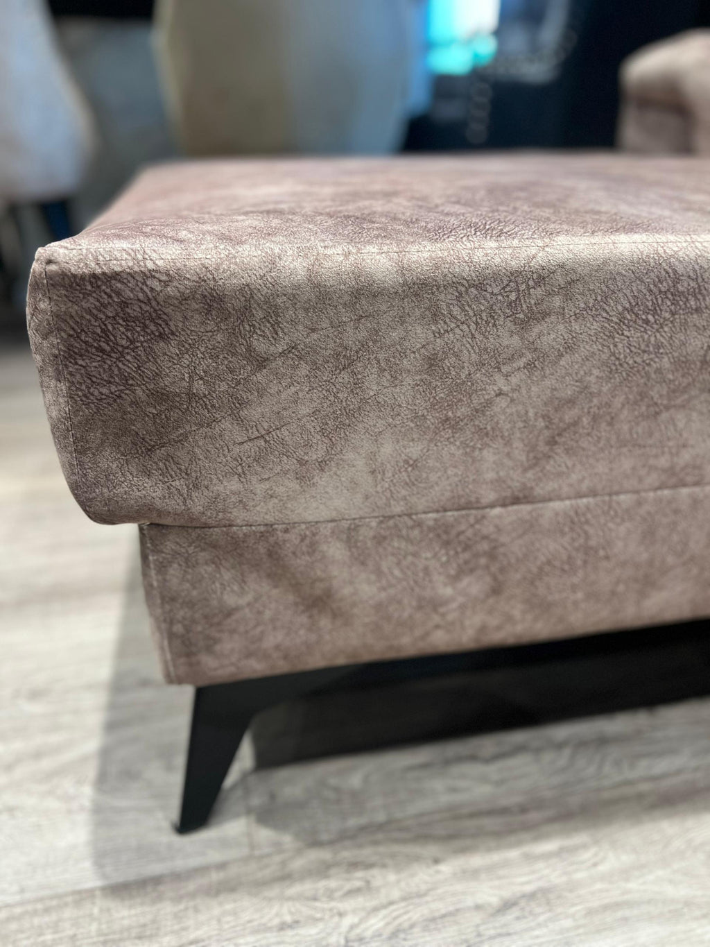 Flexi Push Back L Shape Sofa angled room view