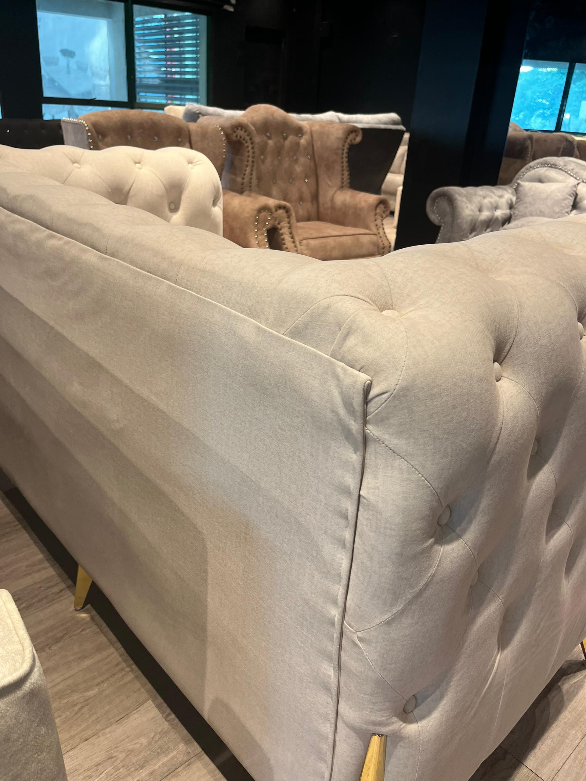 Turkish Sofa Set angled room view
