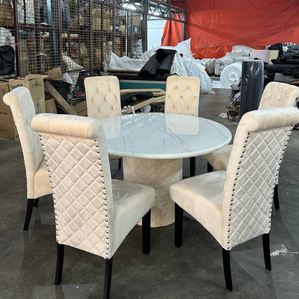 Elora Round Dining Set lifestyle image