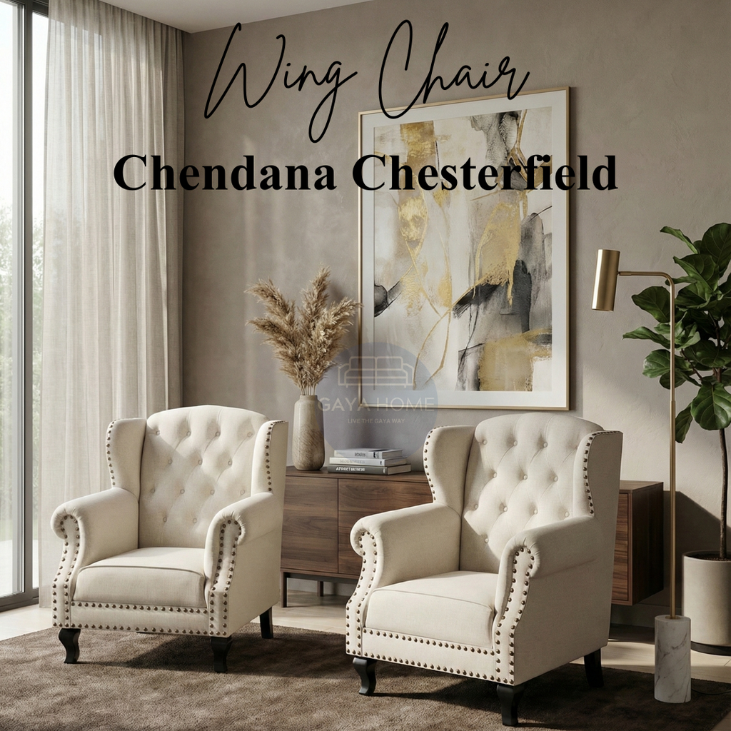 Chedana Chesterfield Wing Chair product image