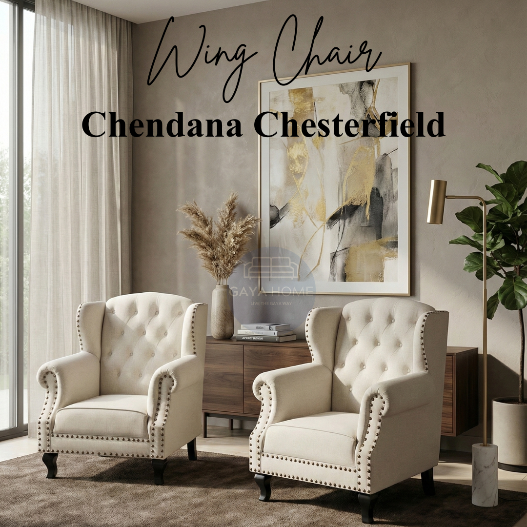 Chedana Chesterfield Wing Chair product image