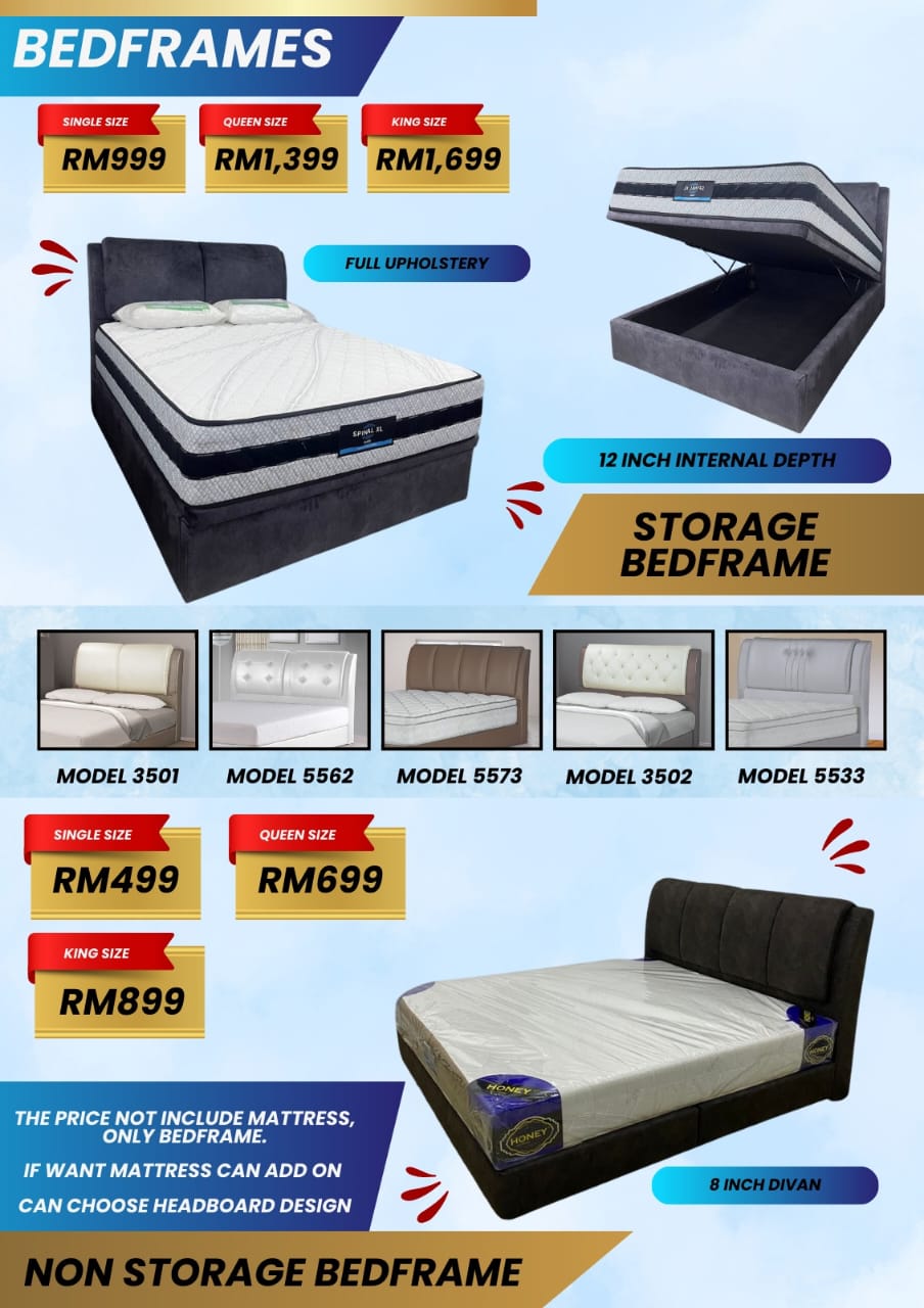 Storage Bed Frame Malaysia product image