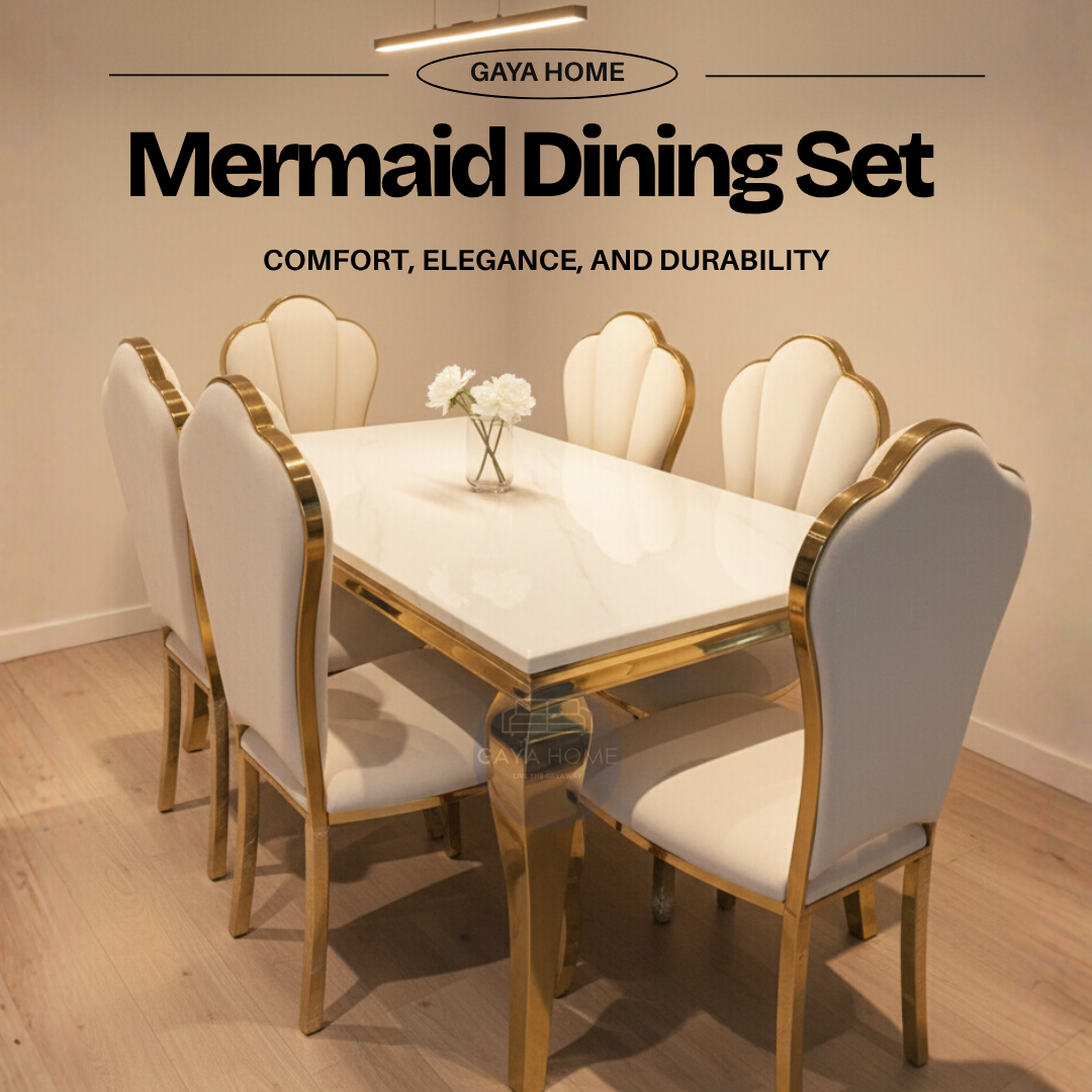 Mermaid Marble Dining Set product image