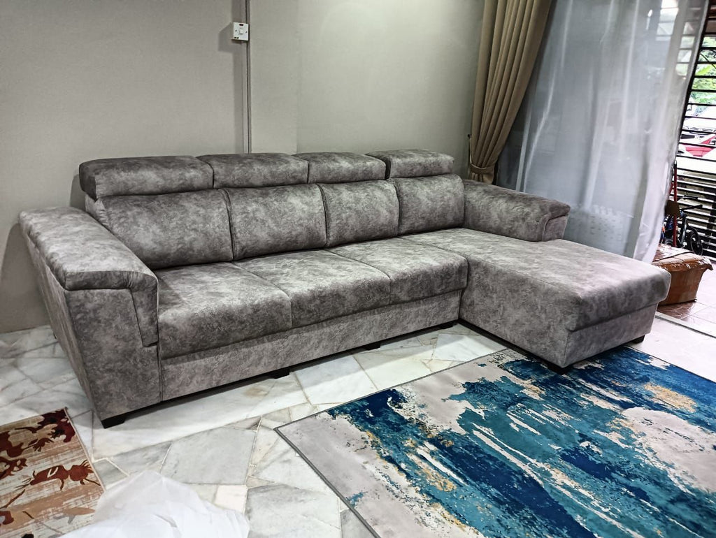 Easy L Shape Sofa angled room view